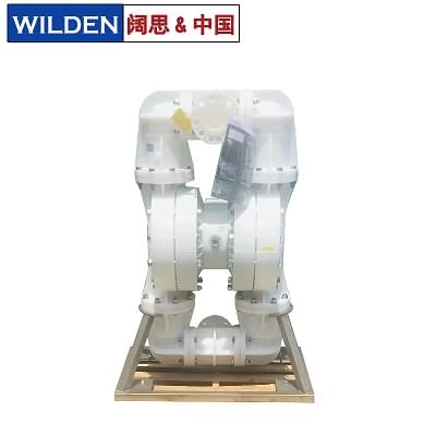威爾頓三寸塑料氣動(dòng)隔膜泵P1500 耐酸堿氣動(dòng)泵