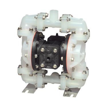 勝佰德氣動隔膜泵 工程塑料S15系列非金屬泵 工業(yè)水處理管道泵