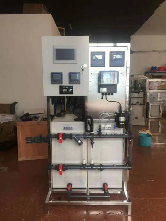 PH，電導(dǎo)，濁度，藥劑濃度，腐蝕率加藥裝置