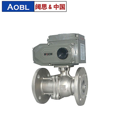 不銹鋼球閥，法蘭球閥，國(guó)產(chǎn)AOBL電動(dòng)球閥-上海闊思電子有限公司官網(wǎng)